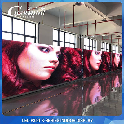 স্টেজ আউটডোর LED ভিডিও ওয়াল ডিসপ্লে RGB P3.91 256x128 রেজোলিউশন