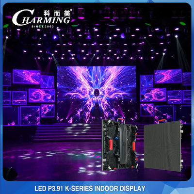 CE 500x1000mm ভাড়ার LED ডিসপ্লে 3840hz P3.91 256x128 ভাড়ার জন্য