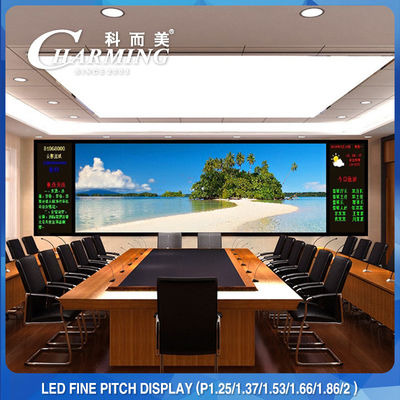 ব্যবহারিক IP42 ফাইন পিচ LED ডিসপ্লে উচ্চ রেজোলিউশন মাল্টিসসিন