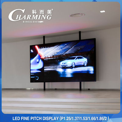 64 * 48CM পিক্সেল পিথ 1.86MM HD LED ভিডিও ওয়াল উচ্চ রিফ্রেশ 3840Hz মিটিং রুমের জন্য