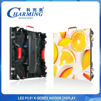 P3.91 ইন্ডোর LED ভিডিও ওয়াল ডিসপ্লে 500*500mm ডাই কাস্টিং অ্যালুমিনিয়াম