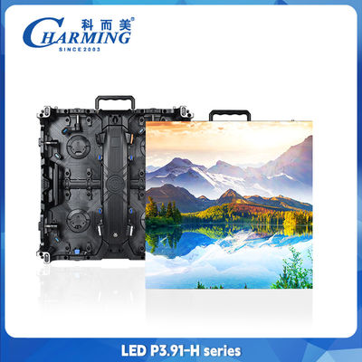 আউটডোর ভাড়া LED স্ক্রিন অ্যালুমিনিয়াম খাদ P3.91 ফুল কালার LED ভিডিও ওয়াল