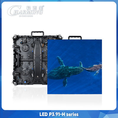 আউটডোর ভাড়া LED স্ক্রিন অ্যালুমিনিয়াম খাদ P3.91 ফুল কালার LED ভিডিও ওয়াল