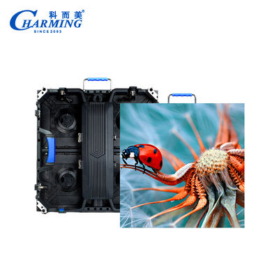 P3.91 আউটডোর LED ভিডিও ওয়াল স্ক্রিনট্রাস সংযোগ লক হোল আর্ক লক ডিজাইন