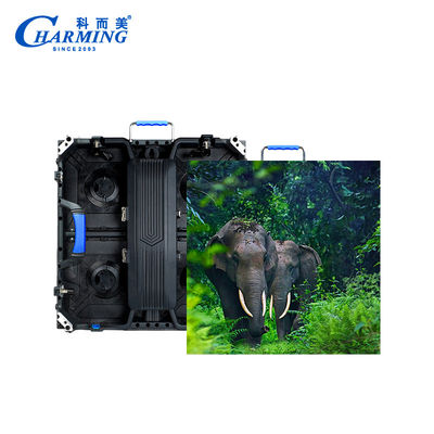 P3.91 আউটডোর LED ভিডিও ওয়াল স্ক্রিনট্রাস সংযোগ লক হোল আর্ক লক ডিজাইন