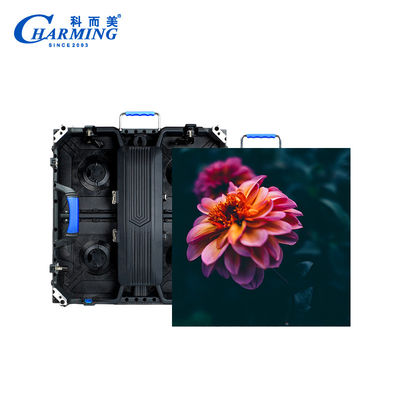 P3.91 আউটডোর LED ভিডিও ওয়াল স্ক্রিনট্রাস সংযোগ লক হোল আর্ক লক ডিজাইন