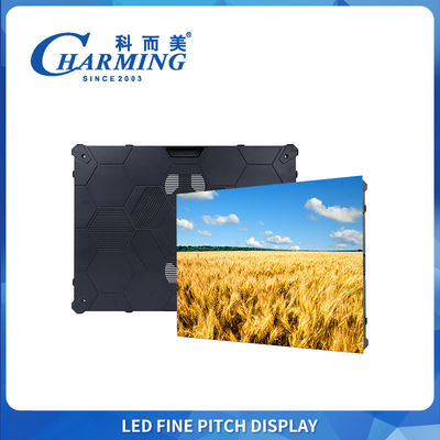 স্থির ইনস্টল 8K রিফ্রেশের জন্য মডুলার ইনডোর এলইডি ডিসপ্লে, চৌম্বকীয় ফ্রন্ট-অ্যাক্সেস, মাল্টি-সাইজ স্প্লাইসিং প্রস্তুত