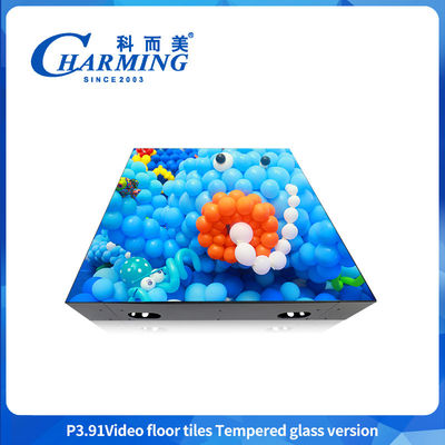 500X500MM P3.91 চীন নেতৃত্বাধীন প্রদর্শন বিজ্ঞাপনের জন্য নেতৃত্বাধীন প্যানেল GOB পার্টি এবং বার জন্য চৌম্বকীয় নেতৃত্বাধীন নাচের মেঝে