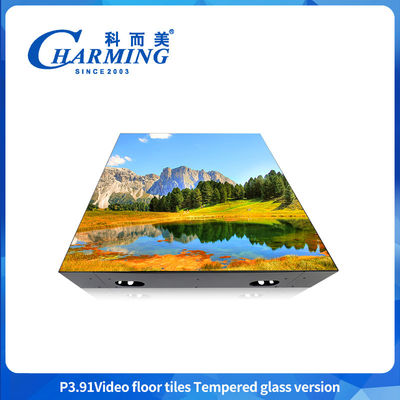 500X500MM P3.91 চীন নেতৃত্বাধীন প্রদর্শন বিজ্ঞাপনের জন্য নেতৃত্বাধীন প্যানেল GOB পার্টি এবং বার জন্য চৌম্বকীয় নেতৃত্বাধীন নাচের মেঝে