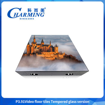 P3.91 LED ফ্লোর টাইল স্ক্রিন 34x34 ফ্লোর টাইল ফ্লোর স্কার্টিং