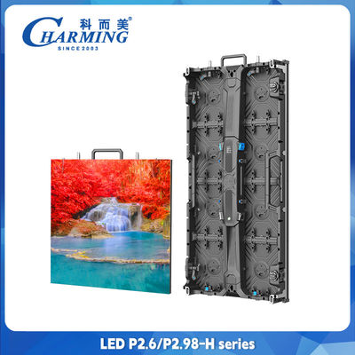 P2.6 P2.98 স্টেজ ভাড়া LED প্রদর্শনী বহিরঙ্গন LED বিজ্ঞাপন বোল্ডার জলরোধী
