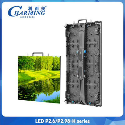 P2.6 P2.98 স্টেজ ভাড়া LED প্রদর্শনী বহিরঙ্গন LED বিজ্ঞাপন বোল্ডার জলরোধী