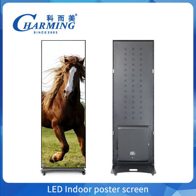 নতুন ডিজাইন P1.8 P2 P2.5 LED ভিডিও পোস্টার ইনডোর প্রদর্শনী LED মিরর পোস্টার বিজ্ঞাপন প্রদর্শন পর্দা