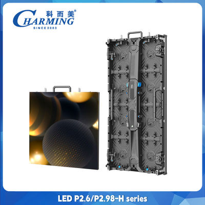 সুপার ক্লিয়ার P2.6 P2.98 ইনডোর আউটডোর LED ভিডিও ওয়াল ফ্রন্ট ম্যানটেন্স চার্চ ব্যবহারের সাথে