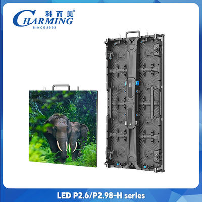 জলরোধী LED ডিসপ্লে স্ক্রিন পূর্ণ রঙের ভাড়া LED ডিসপ্লে স্ক্রিন P2.6 P2.98 H সিরিজ