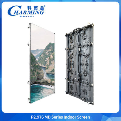 যে কোন আকৃতির LED ভিডিও ওয়াল P2.98 MD সিরিজ ইনডোর স্ক্রিন শক্তিশালী কার্যকারিতা ডিজিট ডিসপ্লে