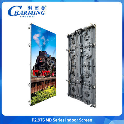 অ্যালুমিনিয়াম খাদ হালকা ওজন P2.98 এলইডি বাঁকা অভ্যন্তরীণ পর্দা ভাড়া ইভেন্ট বাণিজ্যিক ব্যবহারের জন্য