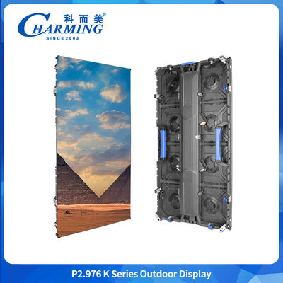 হাই রিফ্রেশ পি 2.6 ইনডোর ভাড়া LED স্ক্রিন 7680hz Ledwall Display 500*500mm ফাস্ট ফুড ইনডোর LED