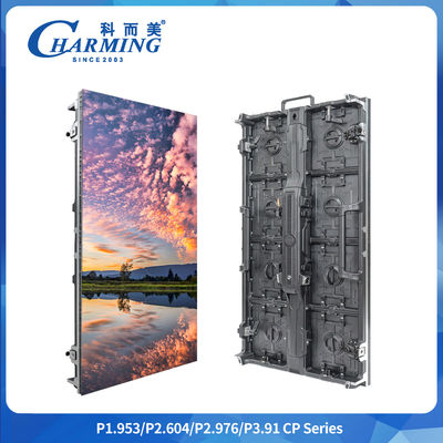 সিপি সিরিজ শকিং লঞ্চ P2.604/P2.976/P3.91 7680Hz নমনীয় বাঁকা সমর্থন স্থগিত ডিসপ্লে স্ক্রিন