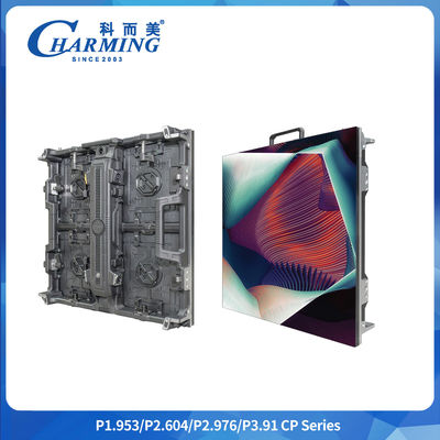 স্ক্রিন ওয়ার্কিং ভোল্টেজ এসি 220V/(110V) ±15% P2.6/2.98/3.91 সিপি সিরিজ বহিরঙ্গন LED ভিডিও ওয়াল সঙ্গে ট্রাস সংযোগ Keyhole