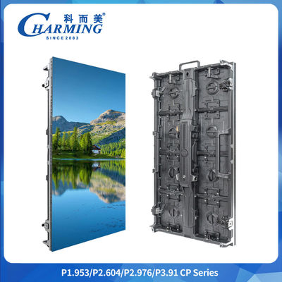 রিফ্রেশ ফ্রিকোয়েন্সি 7680Hz P2.6/2.98/3.91 সিপি সিরিজ বহিরঙ্গন LED ভিডিও ওয়াল পাওয়ার এভিয়েশন সকেট সহ
