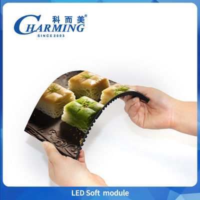 320x160 ইনডোর নেতৃত্বাধীন নরম মডিউল P2 P2.5 P3.076 7680 উচ্চ রিফ্রেশ রেট মডিউল প্রদর্শন শৈল্পিক ফর্মের জন্য