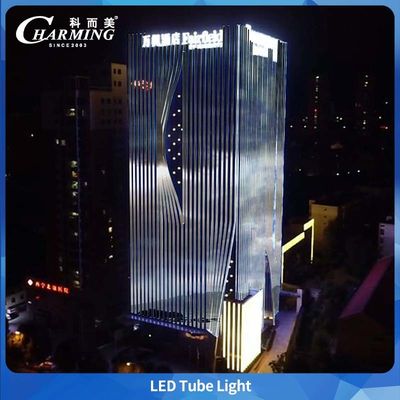 U38 RGB LED টিউব লাইট ডিসি24V, বাইরের প্রকল্পের জন্য 140° দৃশ্যমানতা