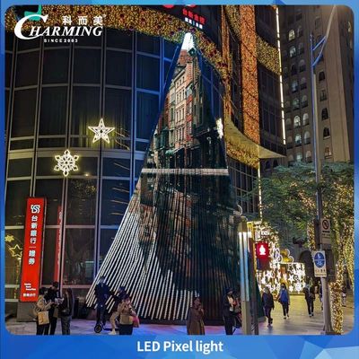 পিক্সেল লাইট RGB LED পিক্সেল 30mm ব্যাস IP66 RGB LED পিক্সেল লাইট ইনডোর আউটডোর ডেকোরেশন আলো বিল্ডিং ব্রিজ