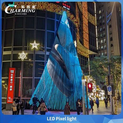 কম শক্তি এবং UV প্রতিরোধী DMX512 LED পিক্সেল লাইট বহিরঙ্গন বিলবোর্ড সহ