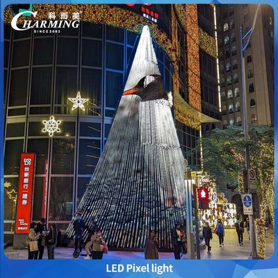 LED পিক্সেল লাইট 43A SMD3535 আইপি 66 ব্যবহার করা সহজ বহিরাগত প্রাচীর সজ্জা বহিরঙ্গন ব্যবহার