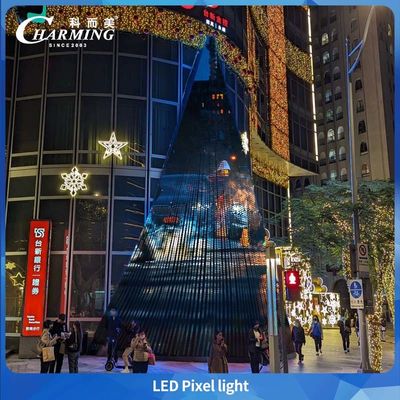 30mm Rgb Dc24v ডট পিক্সেল আউটডোর LED পয়েন্ট Dmx পিক্সেল LED ডট লাইট ফ্যাসেড বিল্ডিং জন্য