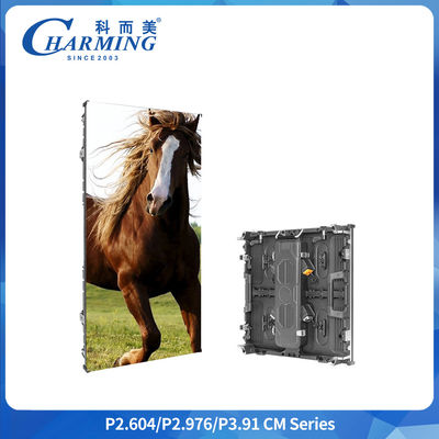 P3.91 আউটডোর ভাড়া LED বিজ্ঞাপন স্ক্রিন IP65 7680Hz 500x1000mm/500*500mm