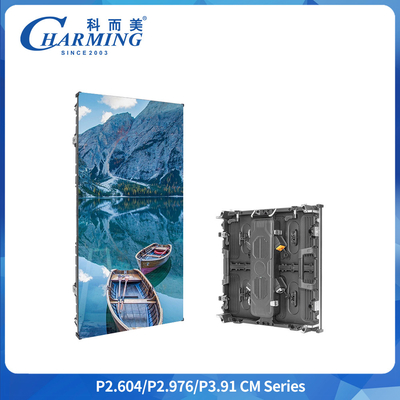 P3.91 500x1000mm LED ভিডিও ওয়াল ভাড়া প্রদর্শন অ্যালুমিনিয়াম খাদ