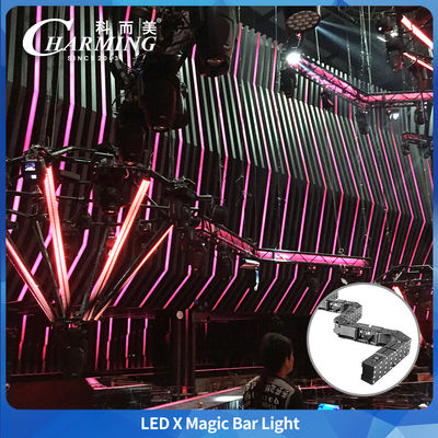 বিনোদন ভেন্যুর জন্য ফুল কালার সহ LED ম্যাজিক বার বেন্ডেবল এক্সপ্যান্ডেবল RGB লাইট