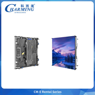 পাওয়ার ক্যাবল সহ আসে আউটডোর ভাড়া LED ডিসপ্লে 150% দক্ষতার উন্নতি