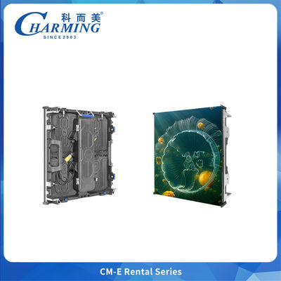 সৃজনশীল সিএম-ই সিরিজ P3.91 আউটডোর ভাড়া স্ক্রিন, ক্যাবিনেট পাওয়ার কর্ড সহ, IP65 ইভেন্ট পার্টি শো কেস