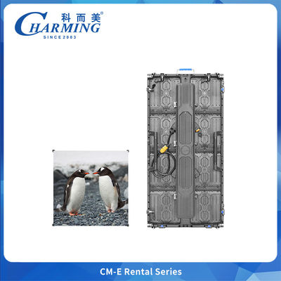 500x500mm/500x1000মিমি 6.4 কেজি ভাড়া করা এলইডি ডিসপ্লে ক্যাবিনেট কনসার্ট স্টেজ ইভেন্টের জন্য পাওয়ার কর্ড ইন্টিগ্রেশন