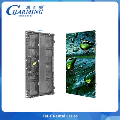 শক্তিশালী অনমনীয়তা অ্যালুমিনিয়াম খাদ ভাড়া নেতৃত্বাধীন ডিসপ্লে ক্যাবিনেট কনসার্ট স্টেজ ইভেন্টের জন্য পাওয়ার কর্ড ইন্টিগ্রেশন