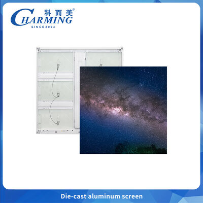 Charming P10 Large Pitch LED Screen - Energy Efficient, Low Power 650W/m², No AC Needed