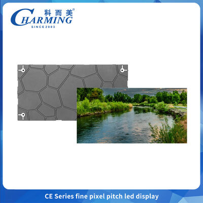 উচ্চ সংজ্ঞা P1.25 P1.53 P1.86 ফাইন পিক্সেল ইন্টেরিয়র কাস্টম সাইজ উচ্চ রেজোলিউশন বিজ্ঞাপন স্ক্রিন ইনডোর ছোট পিচ এলইডি ডিসপ্লে