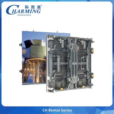 নমনীয় আউটডোর এলইডি ডিসপ্লে P3.91 ন্যূনতম ব্যাস 1.27m সিলিন্ডার IP65 জলরোধী সৃজনশীল মঞ্চের জন্য