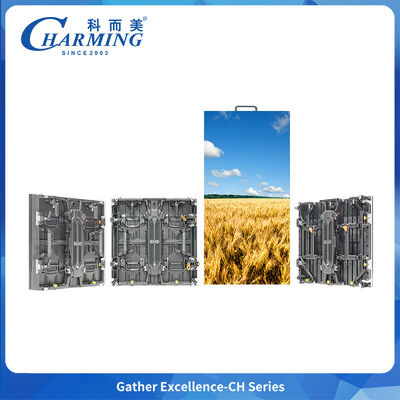 P3.91 আউটডোর LED ভিডিও ওয়াল IP65 ওয়াটারপ্রুফ রেটিং এবং 7680Hz রিফ্রেশ রেট সহ প্রাণবন্ত বিজ্ঞাপন প্রদর্শনের জন্য