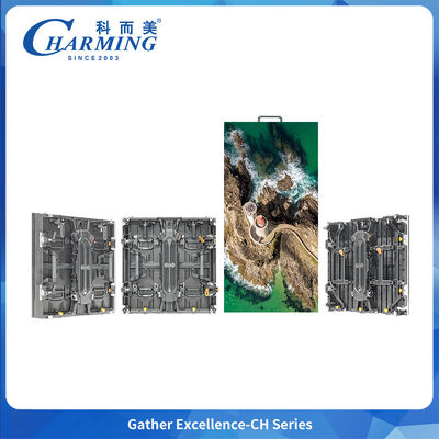 নমনীয় এলইডি ক্যাবিনেট P3.91 4500nits পিছনের রক্ষণাবেক্ষণ বাঁকা প্রাচীর প্রদর্শন জন্য চাপ টান লক