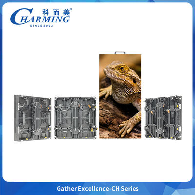 স্পেশাল হ্যান্ডেল P3.91 LED কমার্শিয়াল ডিসপ্লে কন্ট্রোল বক্স ল্যাচ ওয়ান-ক্লিক ডিগাউসিং ফ্রন্ট অ্যান্ড রিয়ার রক্ষণাবেক্ষণ জলরোধী CH