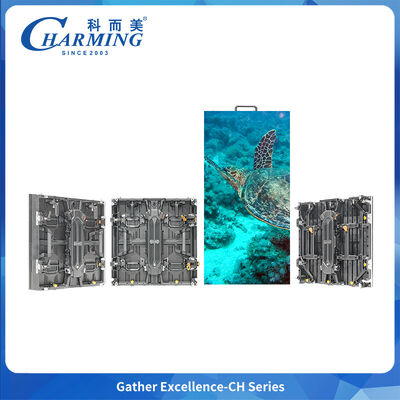 Ultra Thin Lightweight Outdoor LED Screen with Curved Interlocking Design for Events