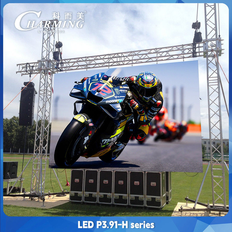 বড় ভাড়া ইভেন্ট LED ভিডিও স্ক্রিন জলরোধী IP65 বাণিজ্যিক P3.91 LED ডিসপ্লে স্ক্রিন