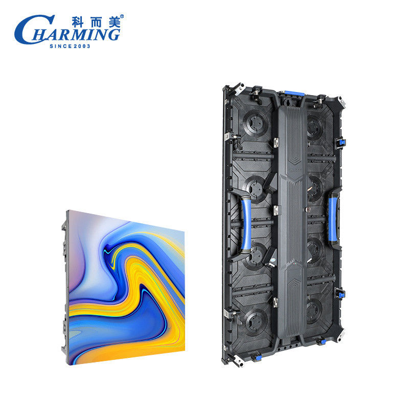 LED আউটডোর ডিসপ্লে 500X1000MM P2.98 আইপি 65 সুরক্ষা স্তরের সাথে কে-সিরিজ ভাড়া ফিক্সড ক্যাবিনেট