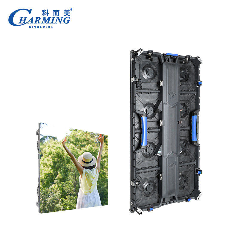 P2.98 K-Series আউটডোর ভাড়া স্থায়ী ক্যাবিনেটের আকার 500x500MM/500x1000MM