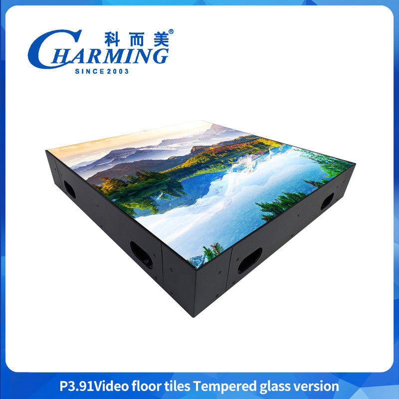 500x500MM GOB P3.91 LED ইনডোর ডান্স ফ্লোর আইপি 65 ওয়াটারপ্রুফ LED ডিসপ্লে এইচডি সেক্সি ভিডিও ইভেন্টের জন্য