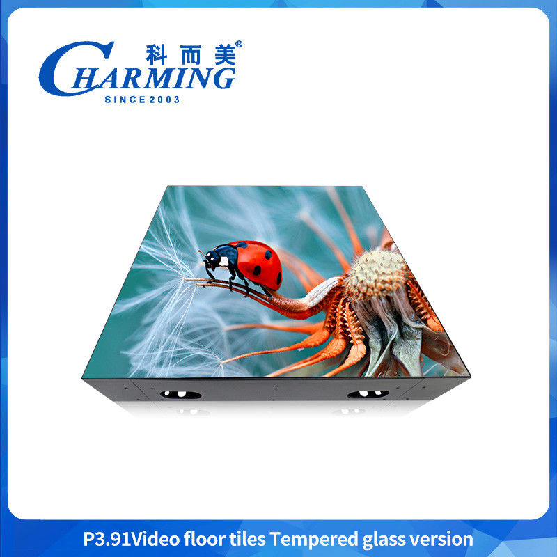 P3.91 LED ফ্লোর টাইল স্ক্রিন 34x34 ফ্লোর টাইল ফ্লোর স্কার্টিং